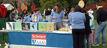 AAAS-Science booth