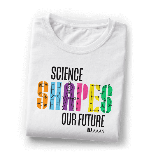 'Science Shapes Our Future' T-shirt