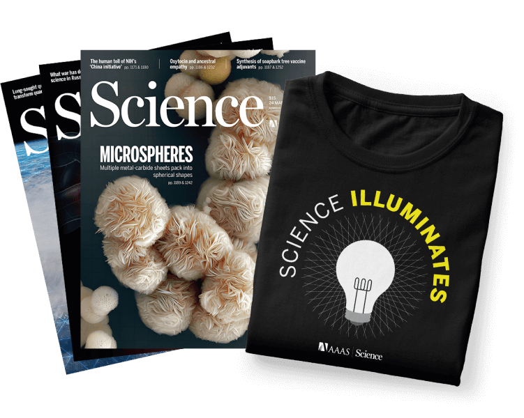 Science Magazines and exclusive member gift