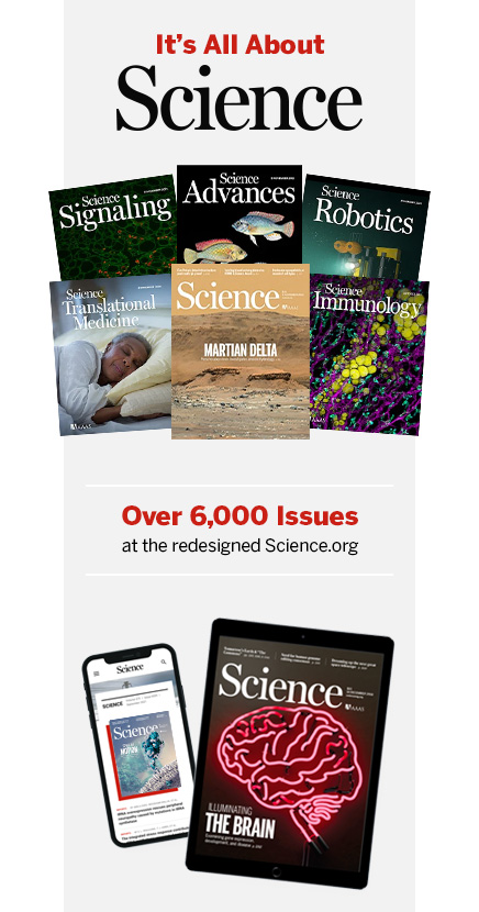 Science family of journals at Science.org