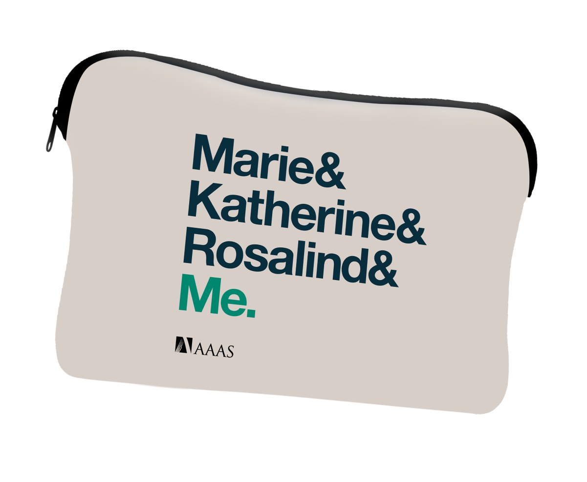 AAAS "Marie & Katherine & Rosalind & Me." shirt