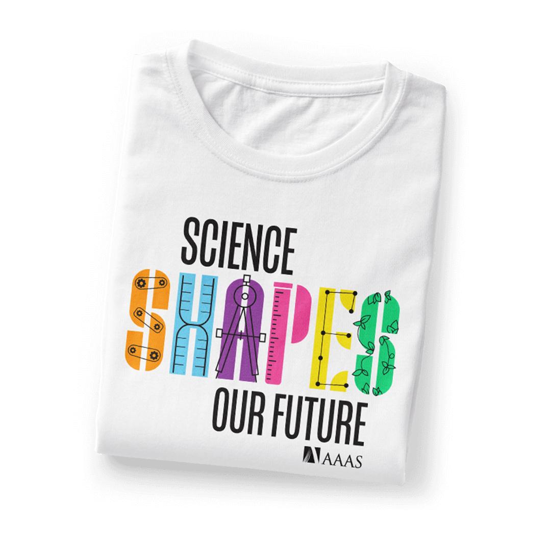 "Science Shapes Our Future" T-Shirt